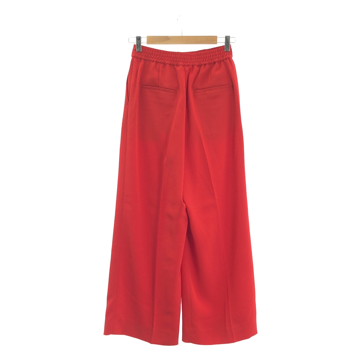 [狀況極佳] Edition / Edition Tomorrowland | 三醋酸纖維喬其紗長褲 | 36碼 | 紅色 | 女款