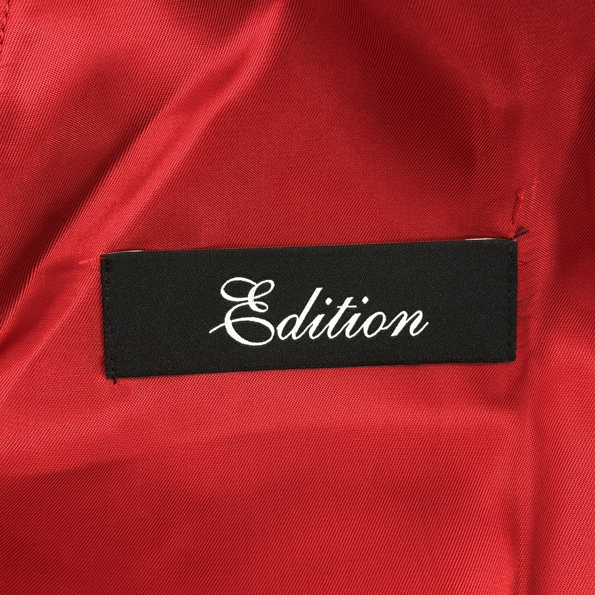 [狀況極佳] Edition / Edition Tomorrowland | 三醋酸纖維喬其紗長褲 | 36碼 | 紅色 | 女款