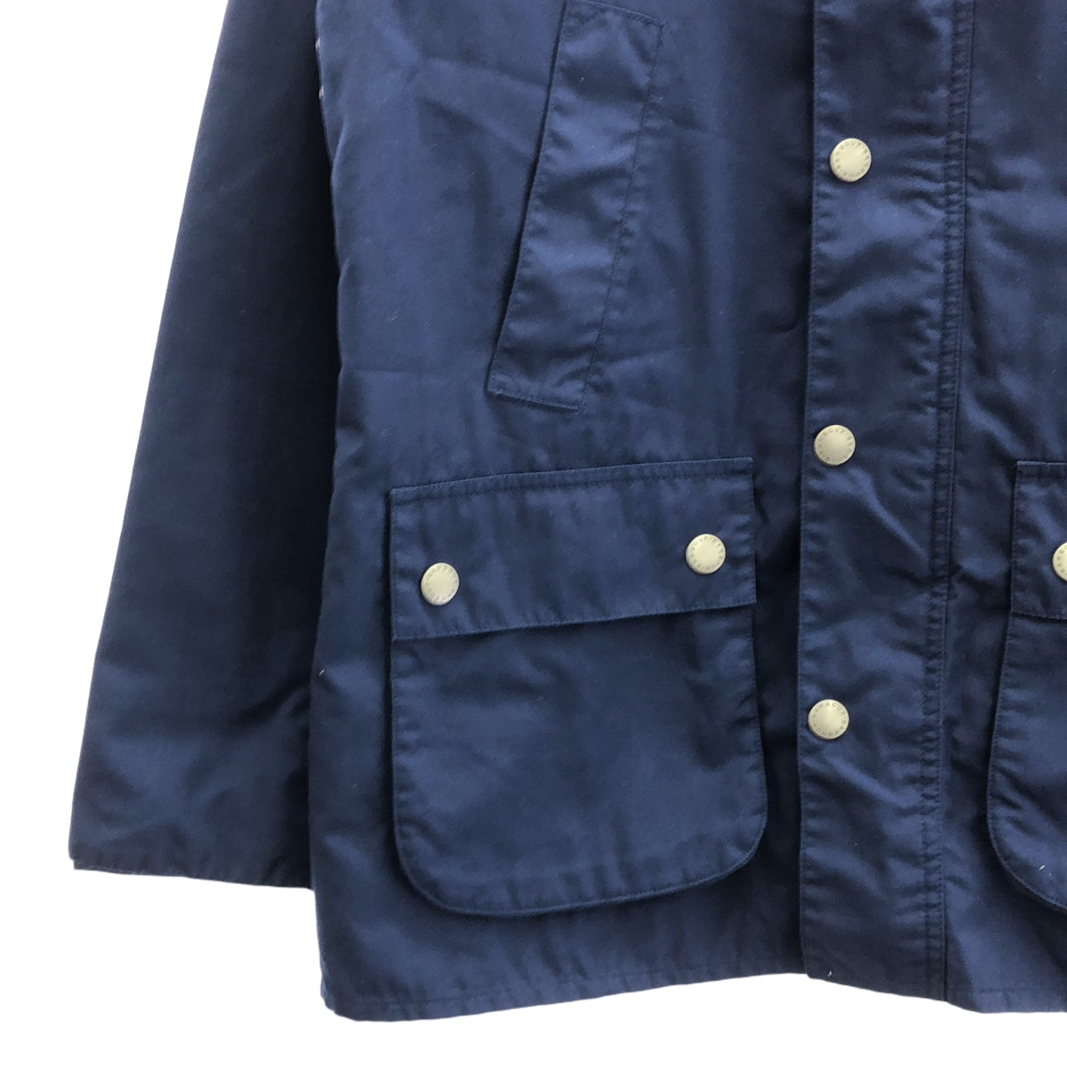 BARBOURS SOUTH SHIELDS / バブアーサウスシールド | コットン混 コーデュロイカラー ビデイルジャケット | M | ネイビー | メンズ