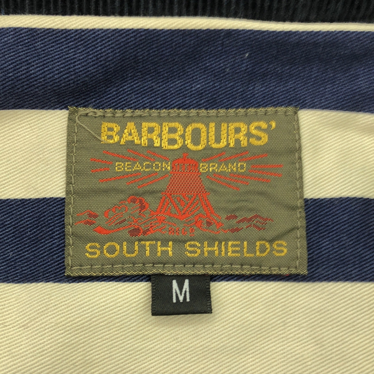BARBOURS SOUTH SHIELDS / バブアーサウスシールド | コットン混 コーデュロイカラー ビデイルジャケット | M | ネイビー | メンズ