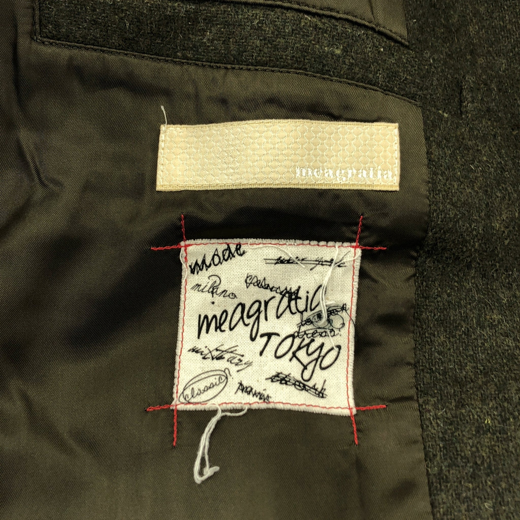 meagratia / メアグラーティア | ウール カットオフ ロングコート | 1 | メンズ