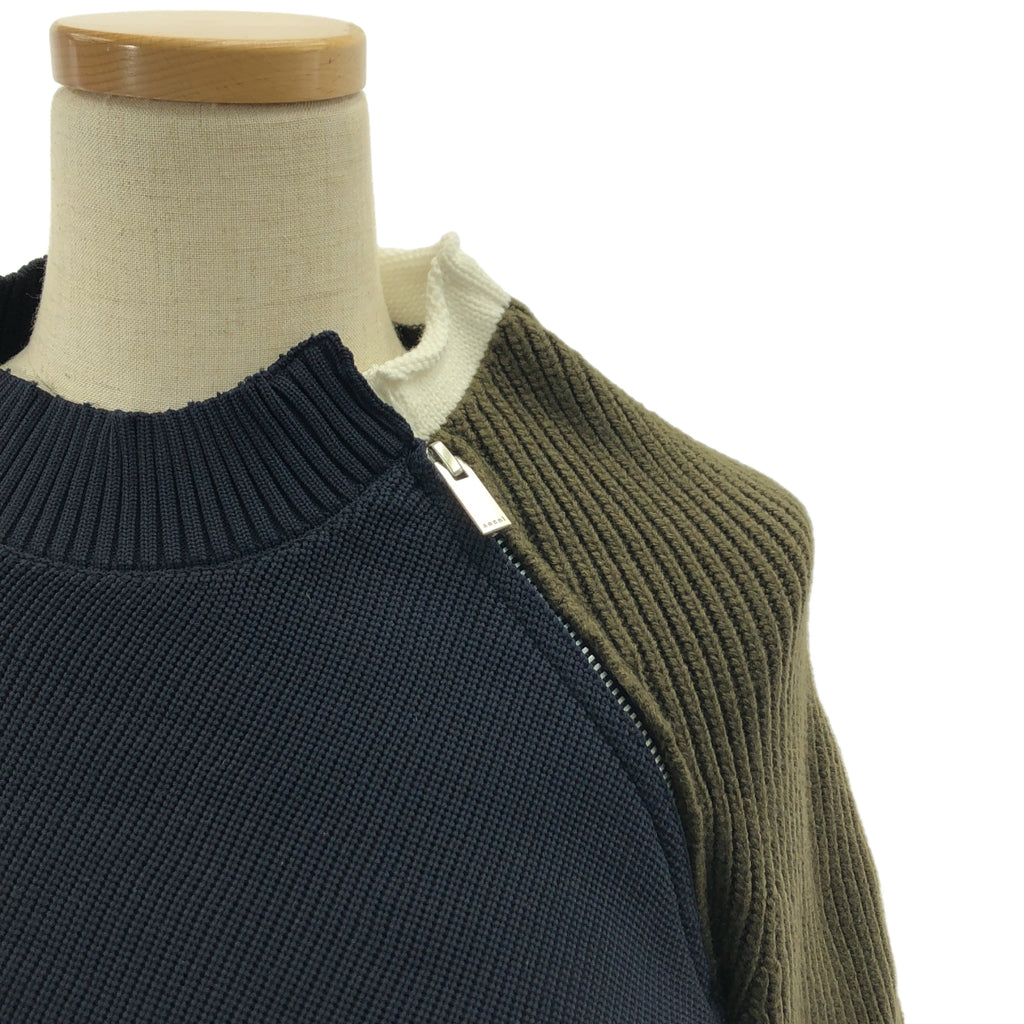 sacai | 雙色針織毛衣 | M碼 |