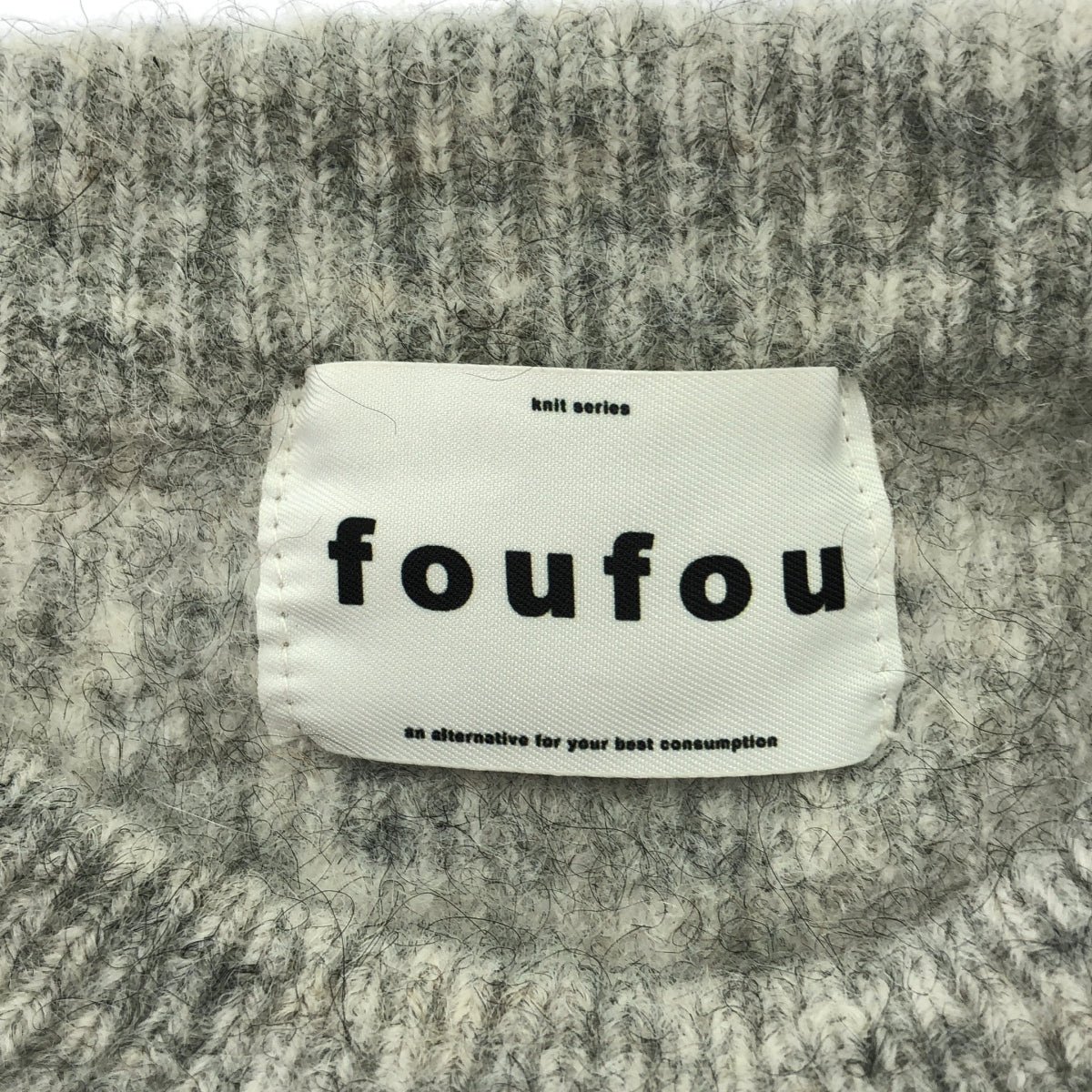 foufou / 푸후 | 2023AW | MOFMOF mohair sweater 울 모헤야 혼합 풀오버 니트 | F | 여성