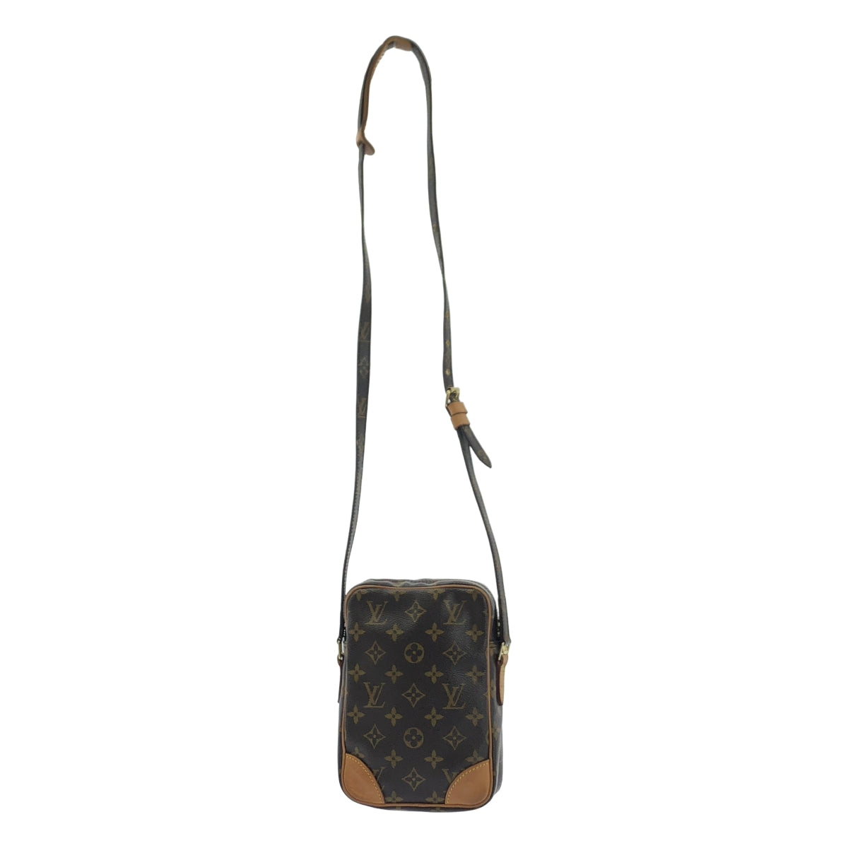 Louis Vuitton / ルイヴィトン | M45266 / モノグラム ダヌーブ / レザー ショルダーバッグ / ユニセックス | ブラウン | メンズ