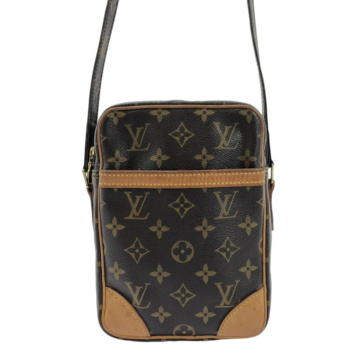 Louis Vuitton / ルイヴィトン | M45266 / モノグラム ダヌーブ / レザー ショルダーバッグ / ユニセックス | ブラウン | メンズ