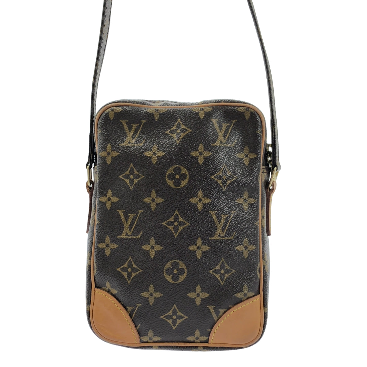 Louis Vuitton / ルイヴィトン | M45266 / モノグラム ダヌーブ / レザー ショルダーバッグ / ユニセックス | ブラウン | メンズ