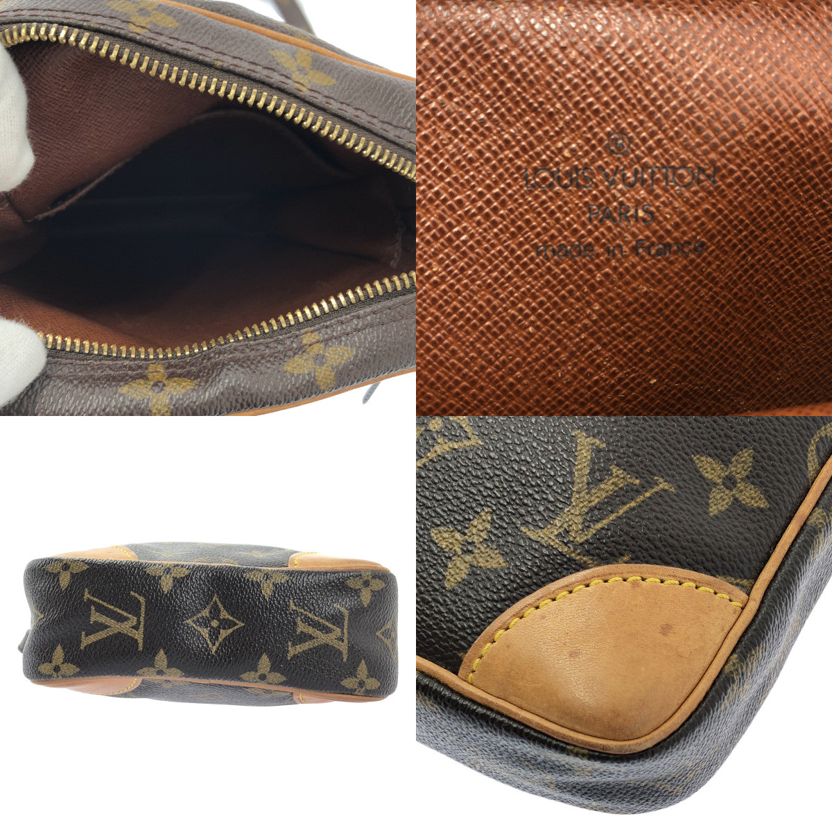 Louis Vuitton / ルイヴィトン | M45266 / モノグラム ダヌーブ / レザー ショルダーバッグ / ユニセックス | ブラウン | メンズ