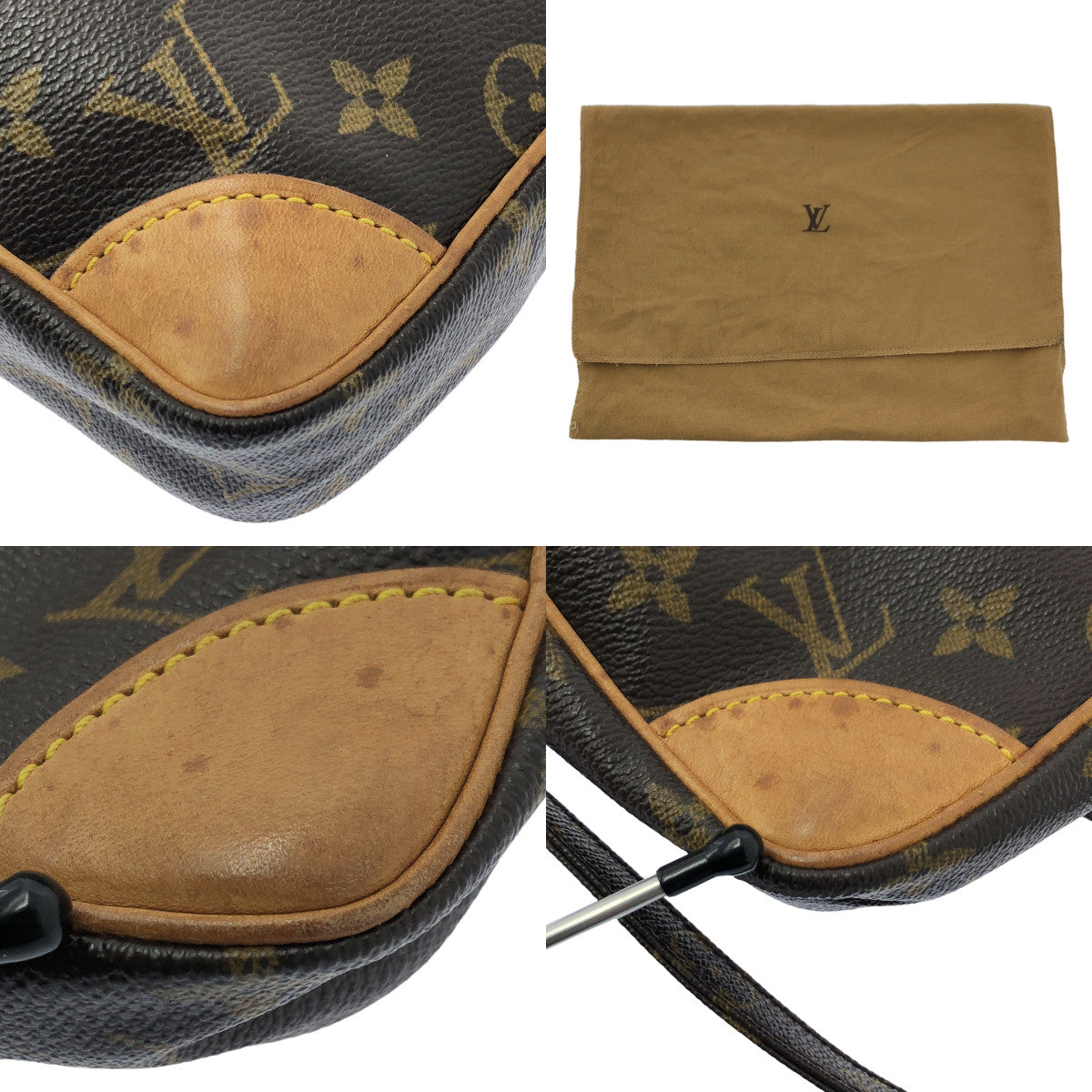 Louis Vuitton / ルイヴィトン | M45266 / モノグラム ダヌーブ / レザー ショルダーバッグ / ユニセックス | ブラウン | メンズ