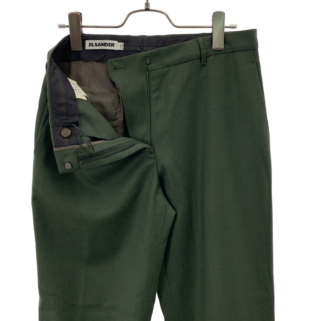 JIL SANDER / ジルサンダー | ウール カシミヤ スラックス パンツ | 36 | レディース