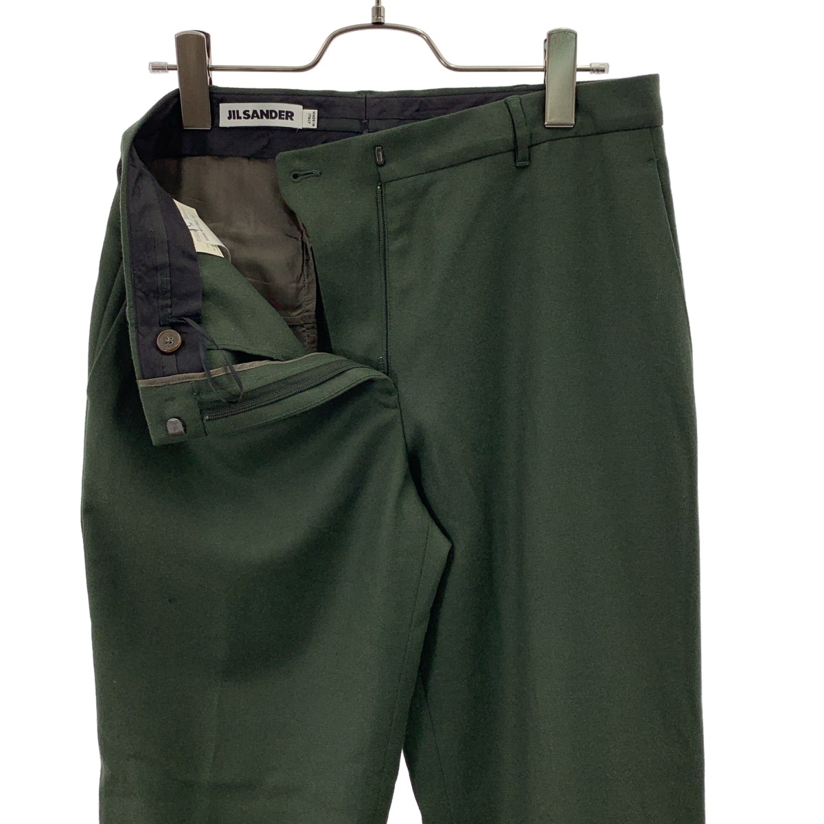 JIL SANDER / ジルサンダー | ウール カシミヤ スラックス パンツ | 36 | レディース