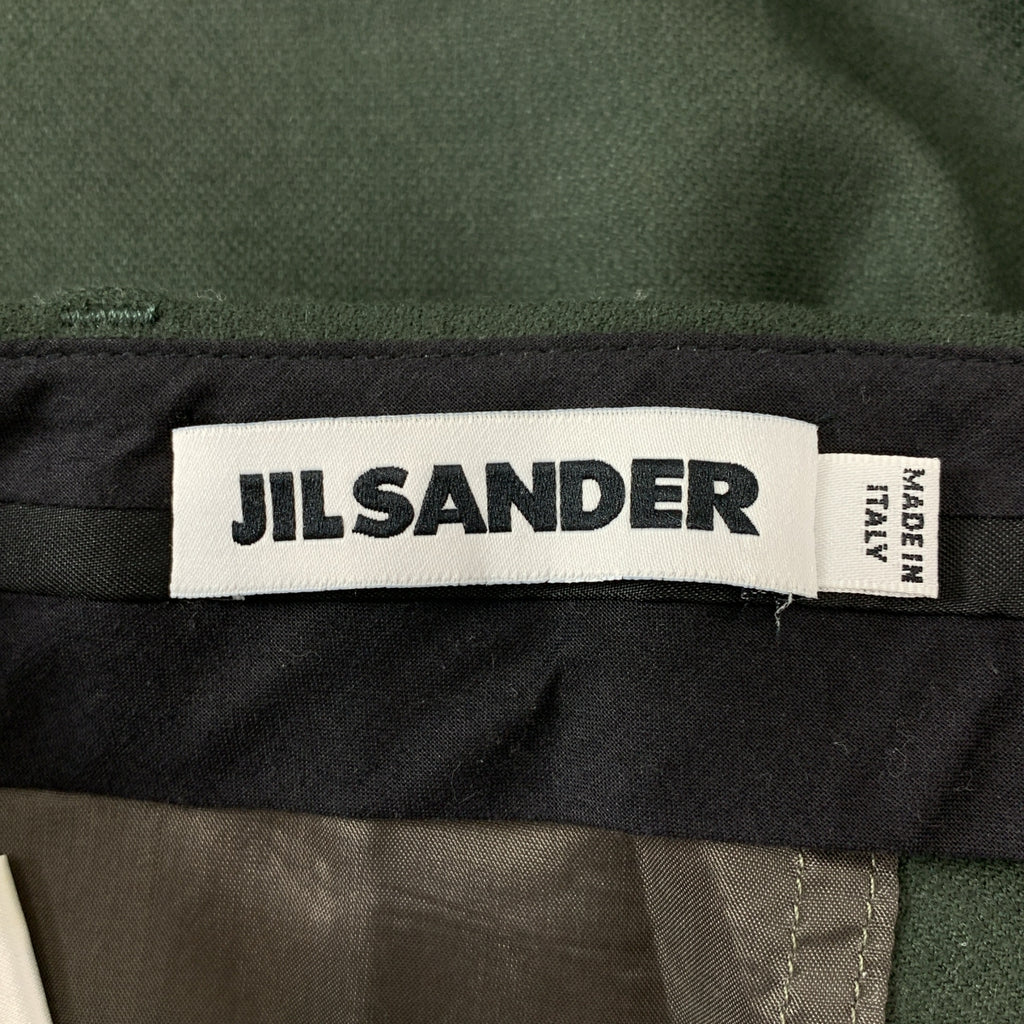 JIL SANDER / ジルサンダー | ウール カシミヤ スラックス パンツ | 36 | レディース