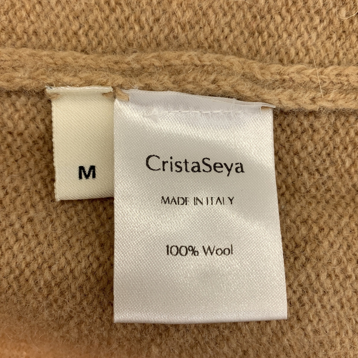 Cristaseya / クリスタセヤ | ウール プルオーバー ニット | M | レディース