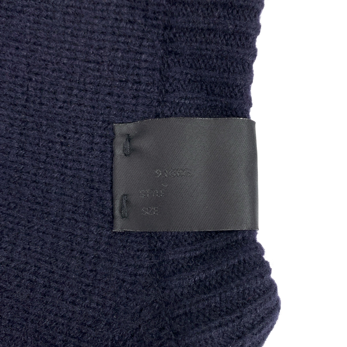 [近全新] N.HOOLYWOOD | 2023 秋冬系列 | COMPILE 羊毛寬鬆針織毛衣 | 40碼 | 深海軍藍 | 男款