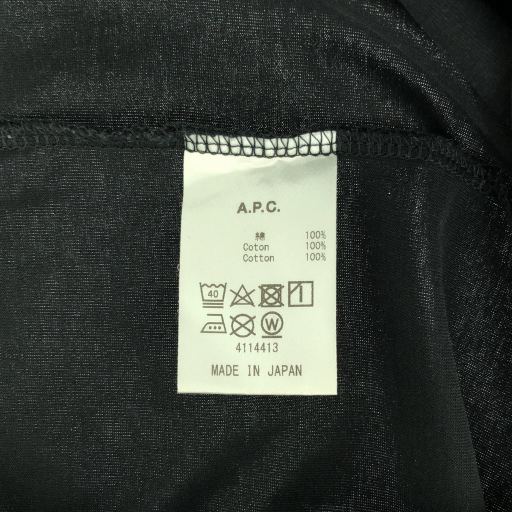 APC / 아페세이 | 코튼 로고 컷소우 | XS | 여성