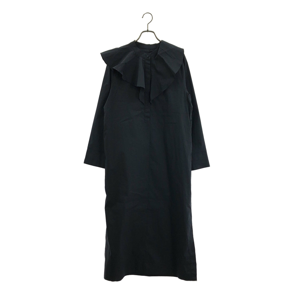 MACHATT / マチャット | ラッフルカラー シャツ ドレス ワンピース | F | レディース