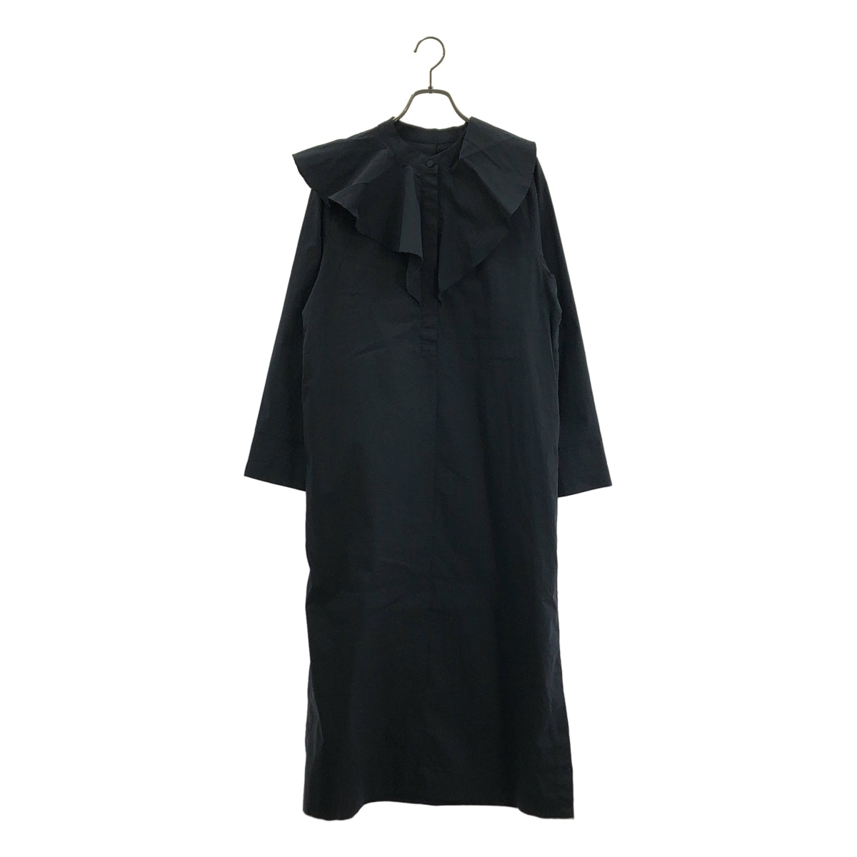 MACHATT / マチャット | ラッフルカラー シャツ ドレス ワンピース | F | レディース