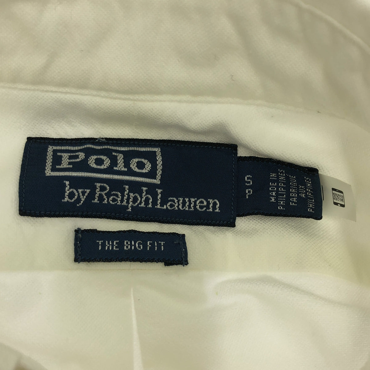 POLO BY RALPH LAUREN / 폴로바이랄 플로렌 | THE BIG FIT 코튼 버튼 다운 셔츠 | S |
