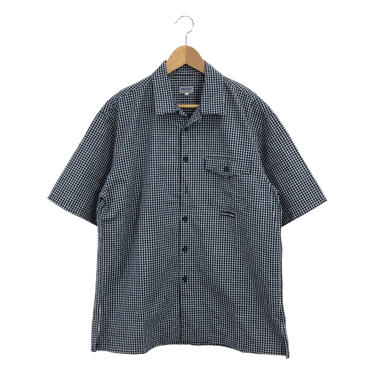 KENZO HOMME | 1990s~ Open collar overshirt | L | Men's