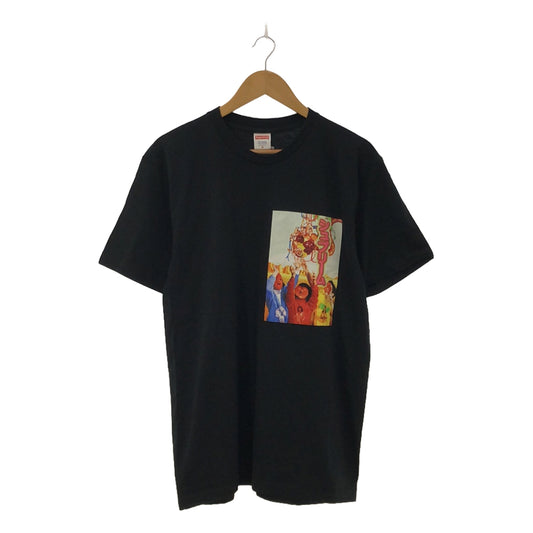 [Good Condition] SUPREME | 2019SS | Sekintani La Norihiro Tee | Graphic Print T-Shirt | M | Black | Men's