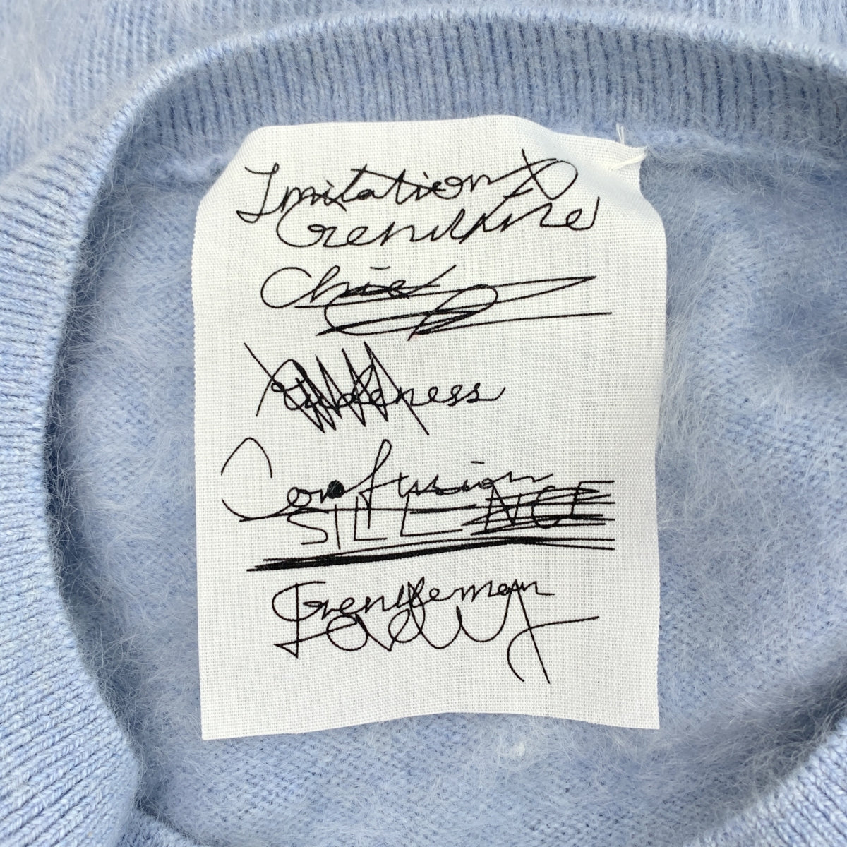 Chaos / カオス | 2023AW | カシミヤ サイドスリット シャギーニット | F | レディース