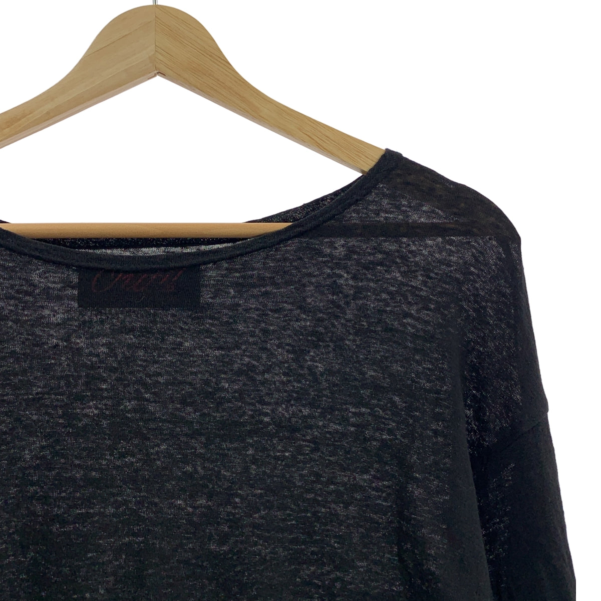 OUTIL / ウティ | TORICOT HABAS リネン トリコット ハバス カットソー | 0 | ブラック | メンズ