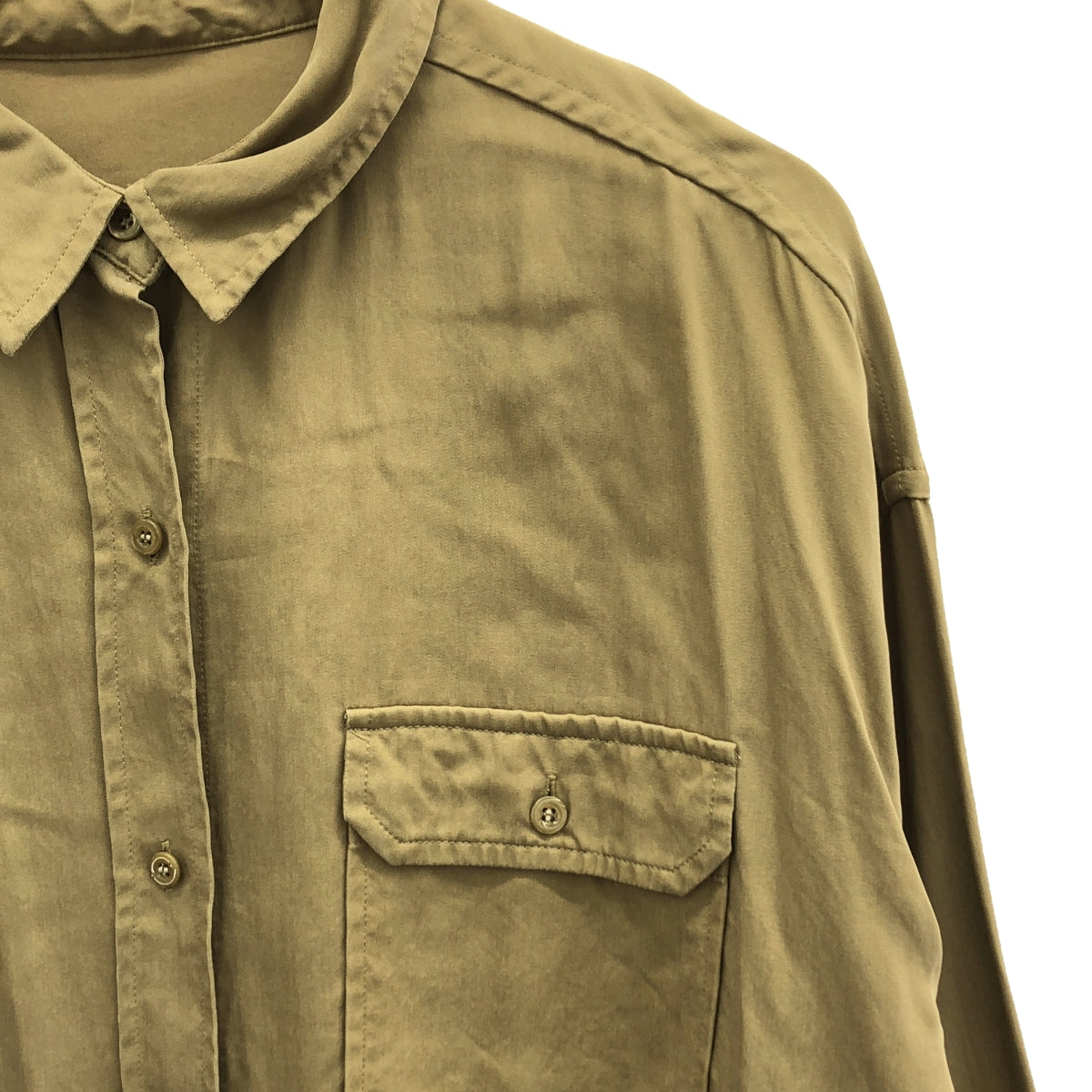 Plage / Plage | Military wash military shirt | F | Khaki | Women's