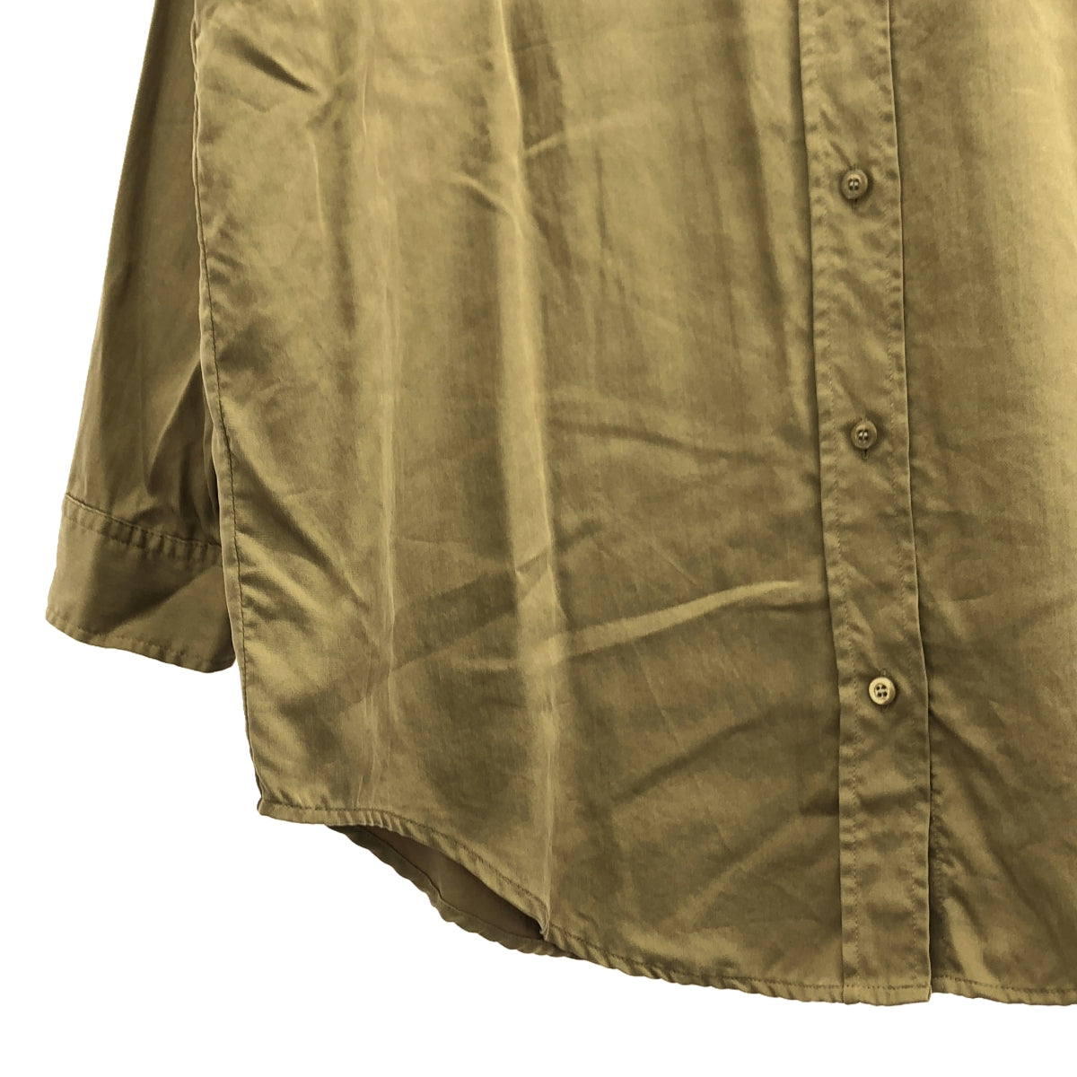 Plage / Plage | Military wash military shirt | F | Khaki | Women's