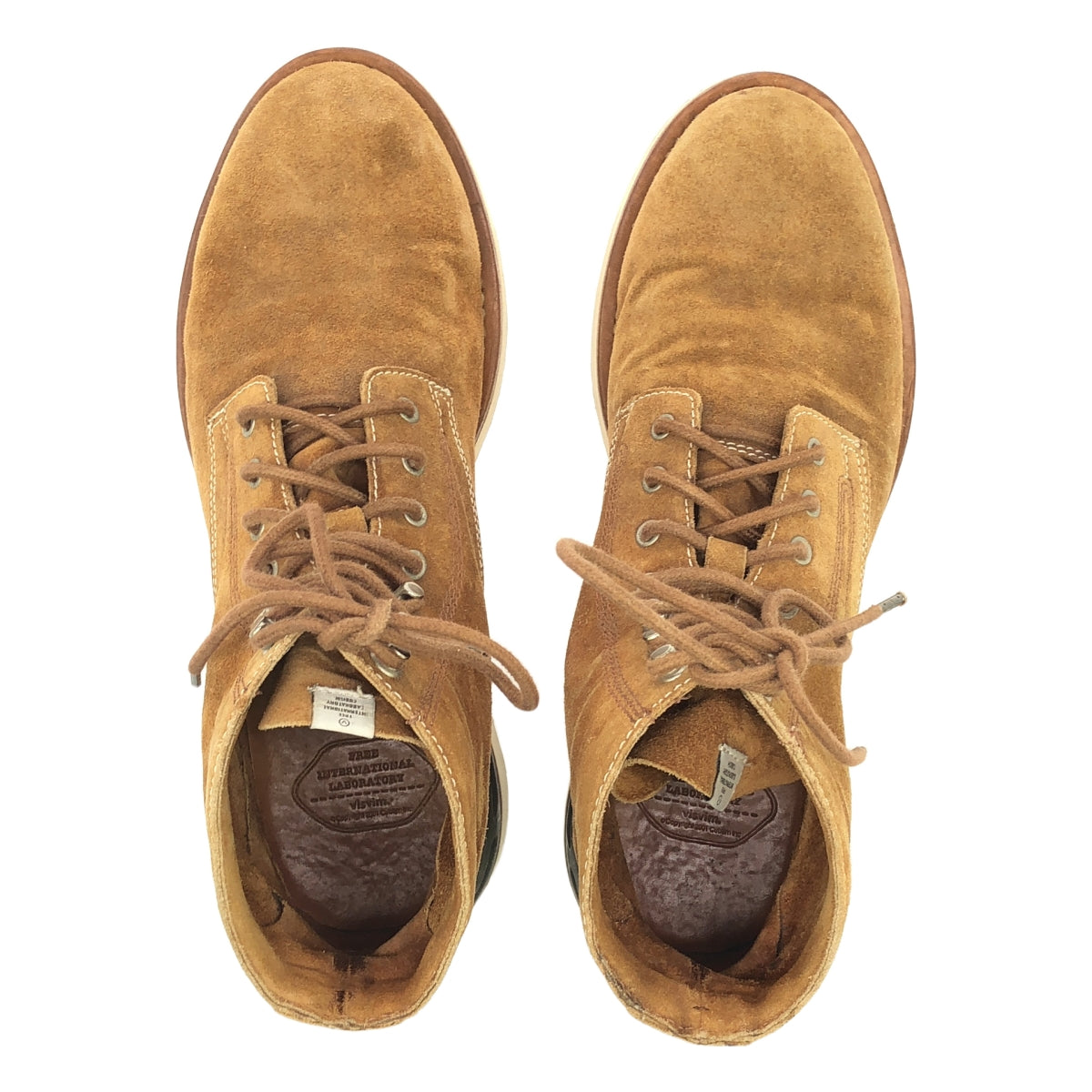 visvim / ビズビム | VIRGIL BOOTS FOLK スエード レースアップ ブーツ | US9 | ブラウン | メンズ
