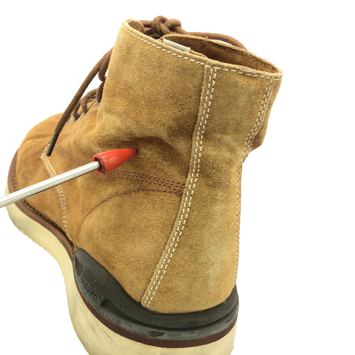 visvim / ビズビム | VIRGIL BOOTS FOLK スエード レースアップ ブーツ | US9 | ブラウン | メンズ