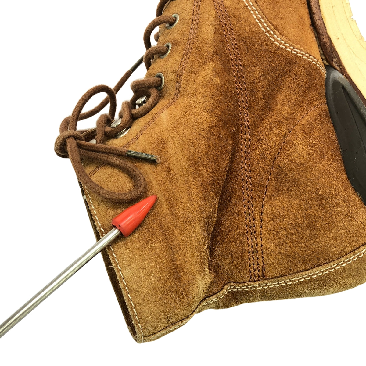 visvim / ビズビム | VIRGIL BOOTS FOLK スエード レースアップ ブーツ | US9 | ブラウン | メンズ