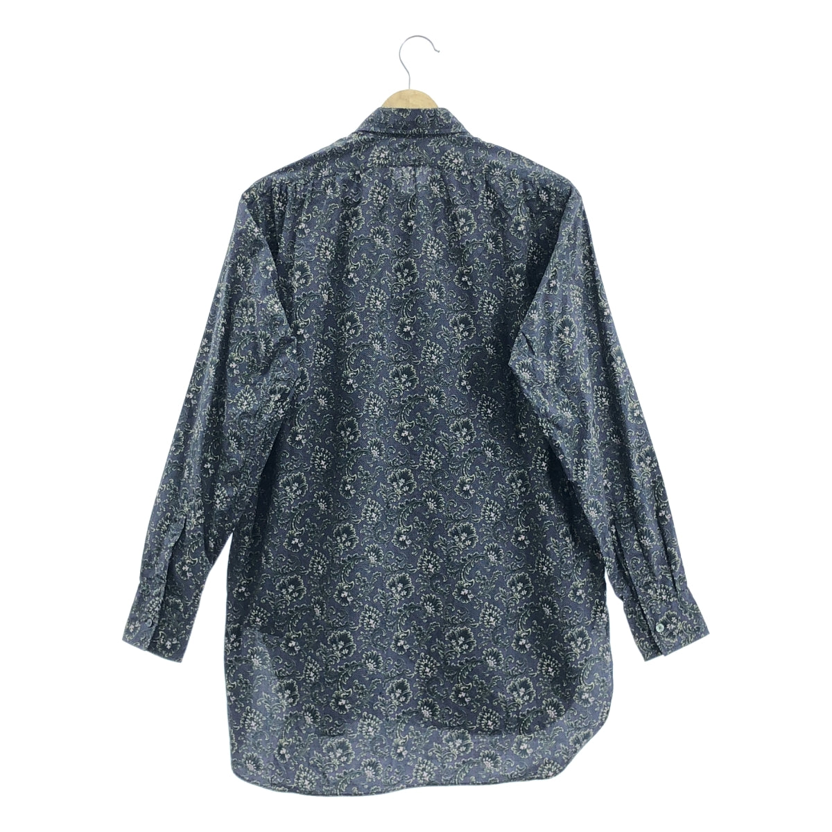 HEUGN / 유겐 | 2022AW | Print James / 총무늬 코튼 플라워 프린트 레귤러 컬러 셔츠 | 1 |