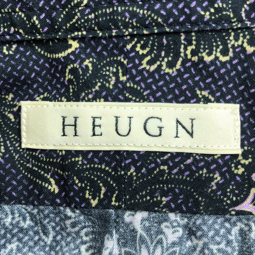 HEUGN | 2022 秋冬 | 印花 James / 全棉花卉印花常規領襯衫 | 尺寸 1 | 男款