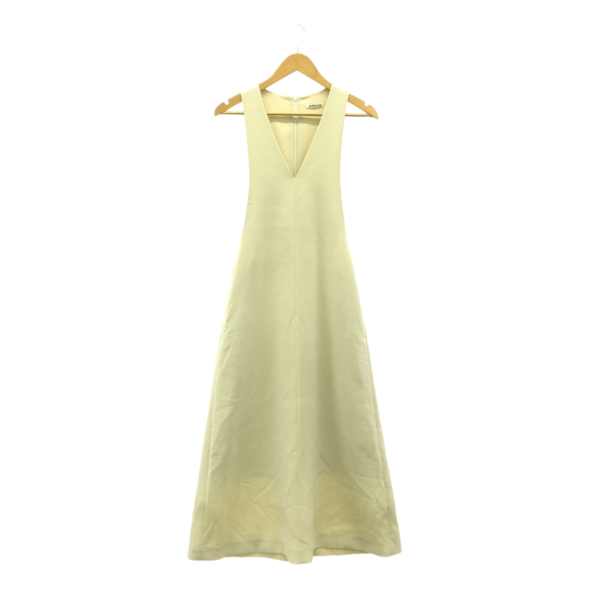 AURALEE / 오라리 | 2023AW | TENSE WOOL DOUBLE CLOTH DRESS 원피스 | 1 | 베이지 | 여성
