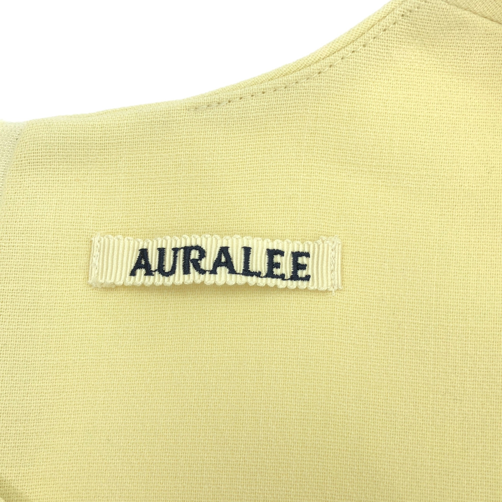 AURALEE / 오라리 | 2023AW | TENSE WOOL DOUBLE CLOTH DRESS 원피스 | 1 | 베이지 | 여성