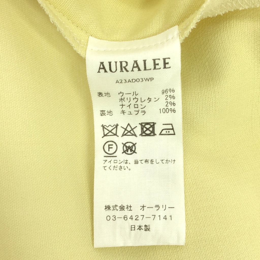 AURALEE / 오라리 | 2023AW | TENSE WOOL DOUBLE CLOTH DRESS 원피스 | 1 | 베이지 | 여성