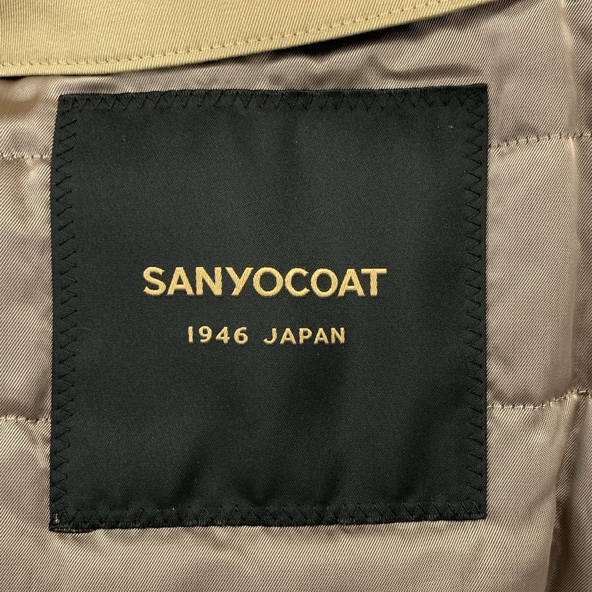 SANYOCOAT / 산요 코트 | 벨티드 트렌치 코트 / 라이너 착탈 가능 | 38 | 여성