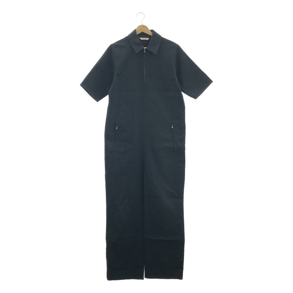 BACCA / バッカ | コットン オールインワン パンツ | ブラック | レディース