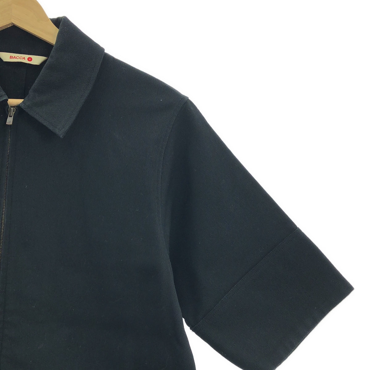 BACCA / バッカ | コットン オールインワン パンツ | ブラック | レディース