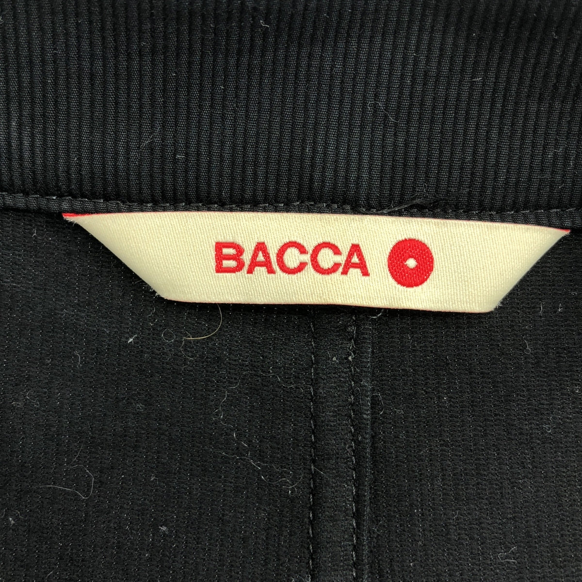 BACCA / バッカ | コットン オールインワン パンツ | ブラック | レディース