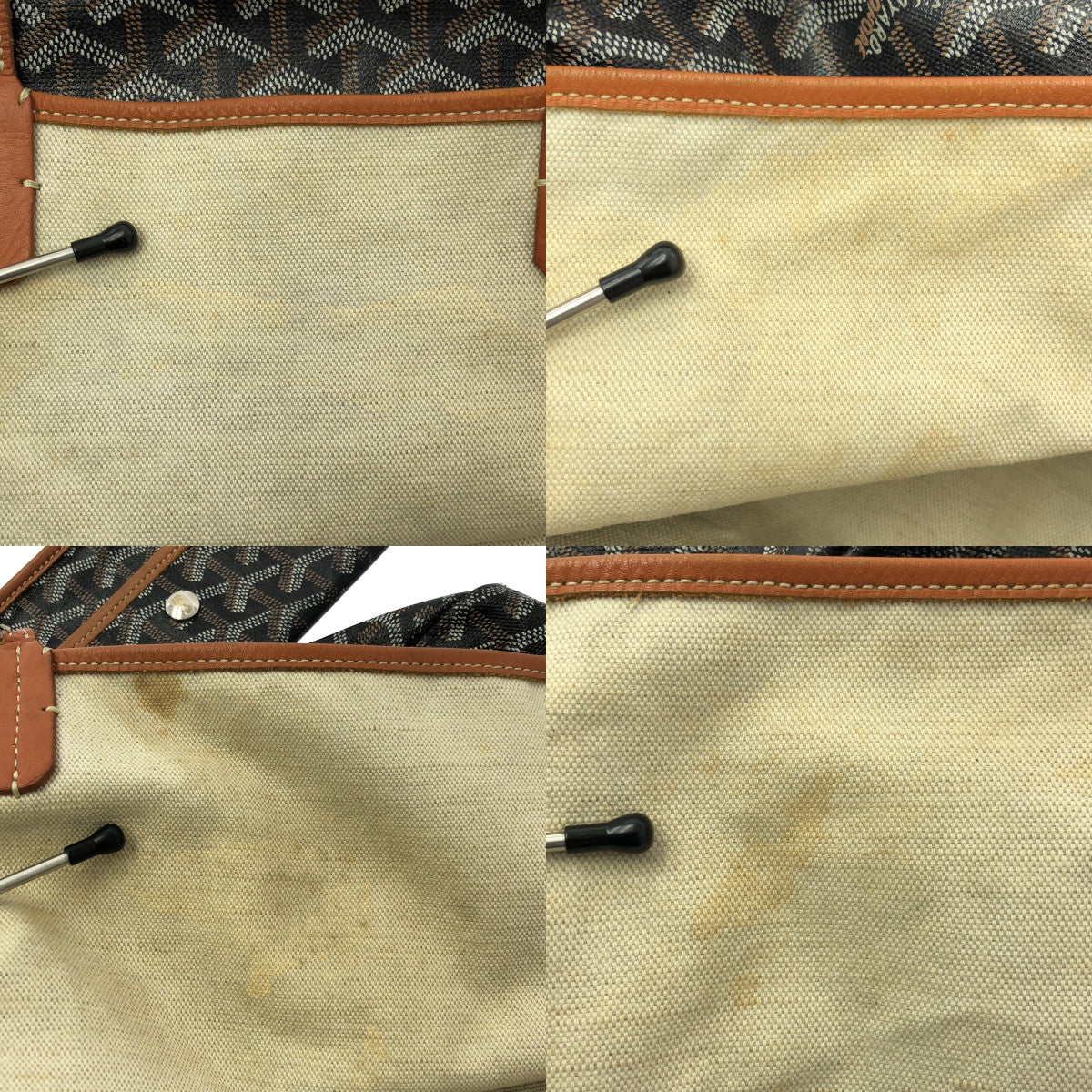 GOYARD / 고야르 | 산루이 PM 딘 캔버스 토트 백 | 브라운 | 여성