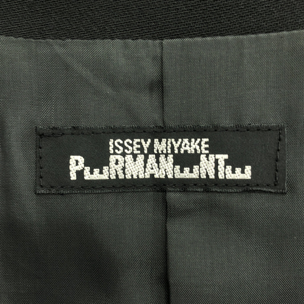 【成色極佳】ISSEY MIYAKE PERMANENTE | 1994秋冬系列 | 超大款單排扣外套 | 全襯裡 | M碼 | 黑色 | 女款