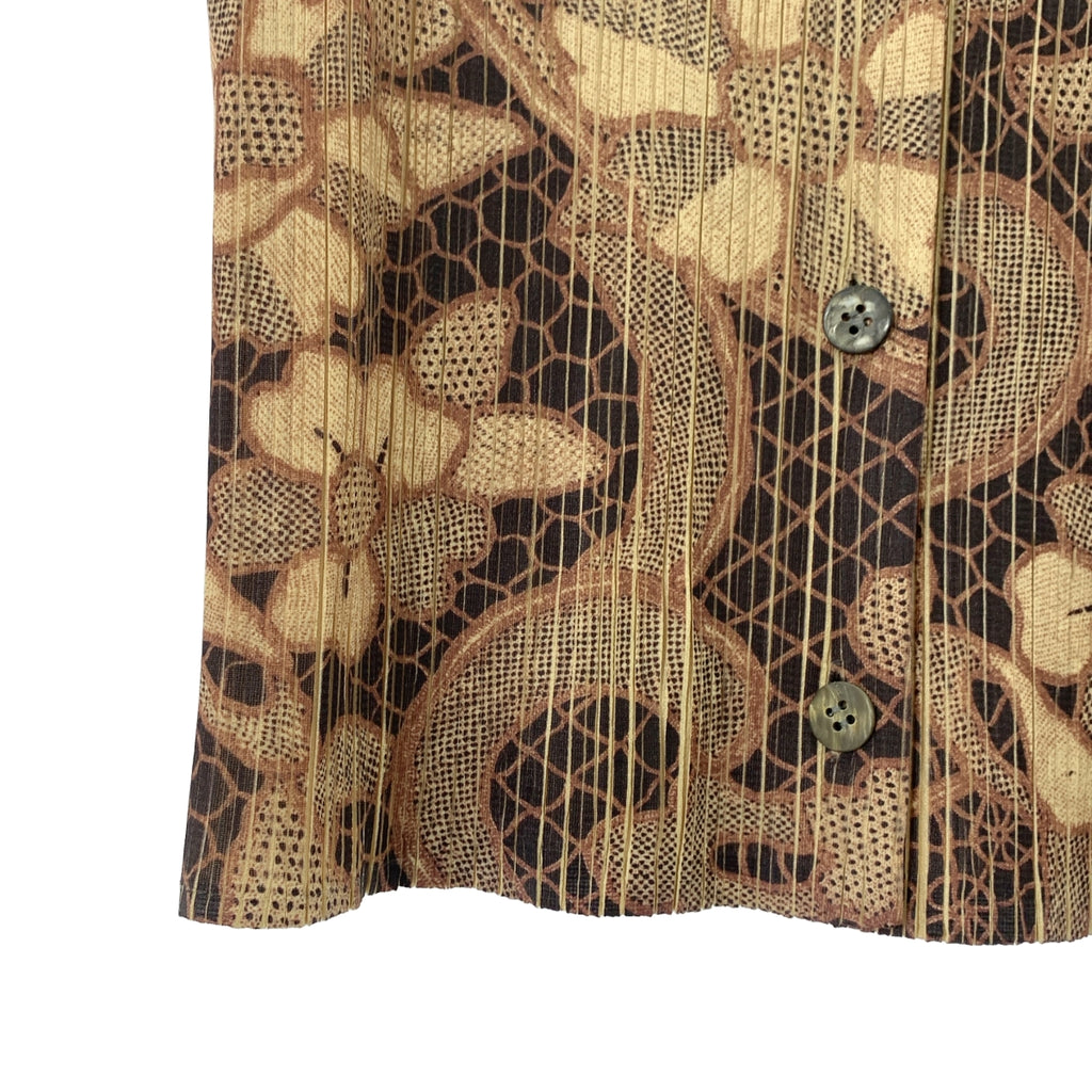 PLEATS PLEASE ISSEY MIYAKE / 플리츠 플리즈 이세이 미야케 | 총무늬 플리츠 민소매 셔츠 | 3 |