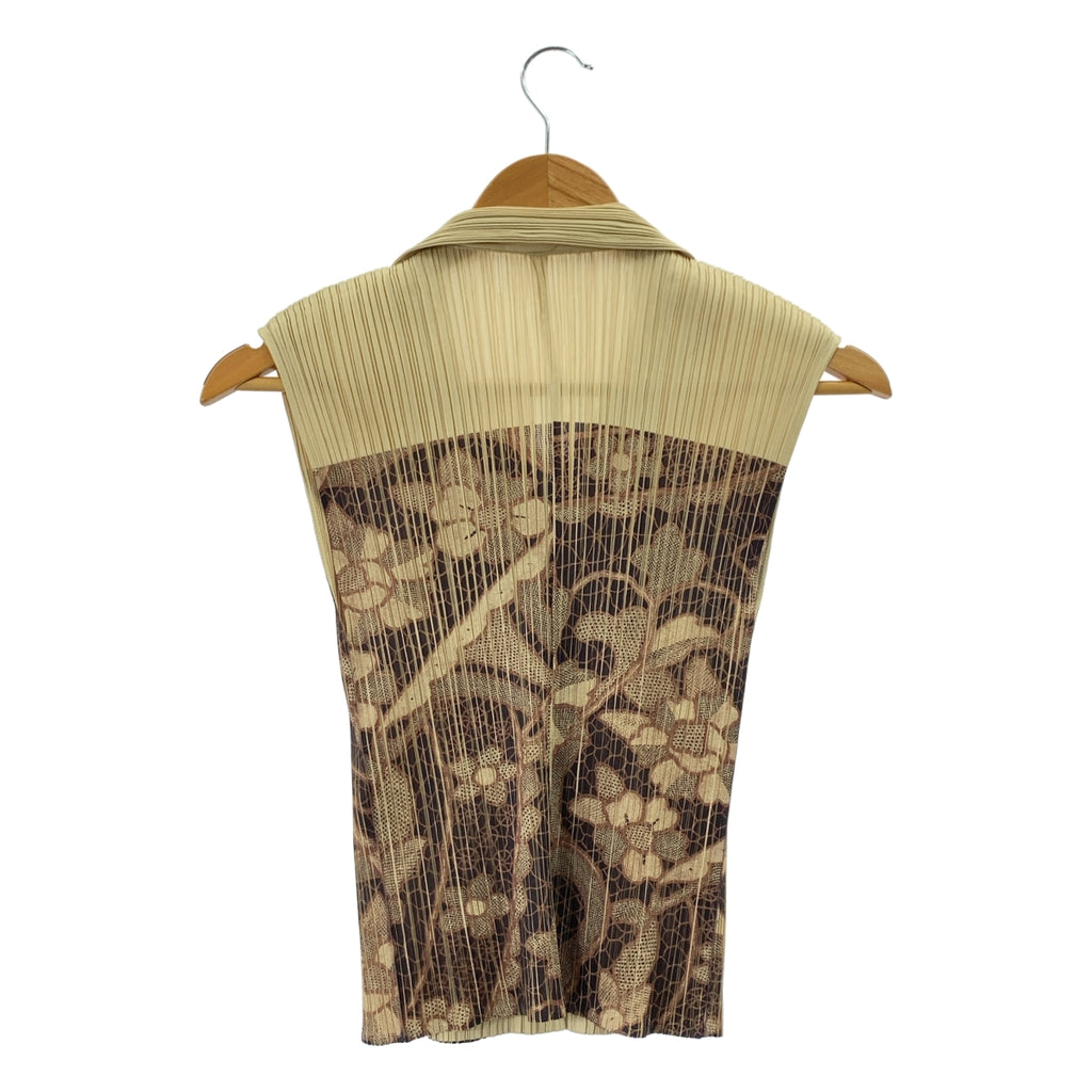 PLEATS PLEASE ISSEY MIYAKE / 플리츠 플리즈 이세이 미야케 | 총무늬 플리츠 민소매 셔츠 | 3 |