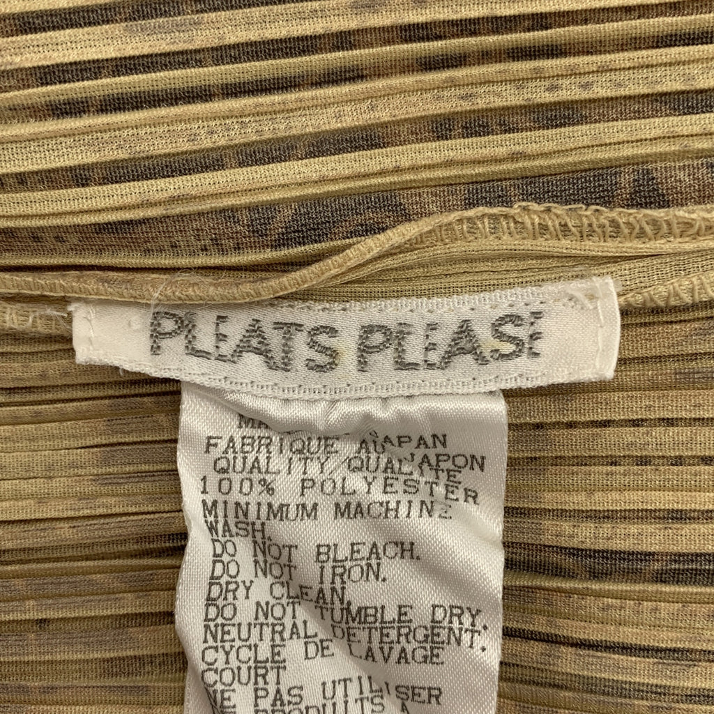 PLEATS PLEASE ISSEY MIYAKE / 플리츠 플리즈 이세이 미야케 | 총무늬 플리츠 민소매 셔츠 | 3 |