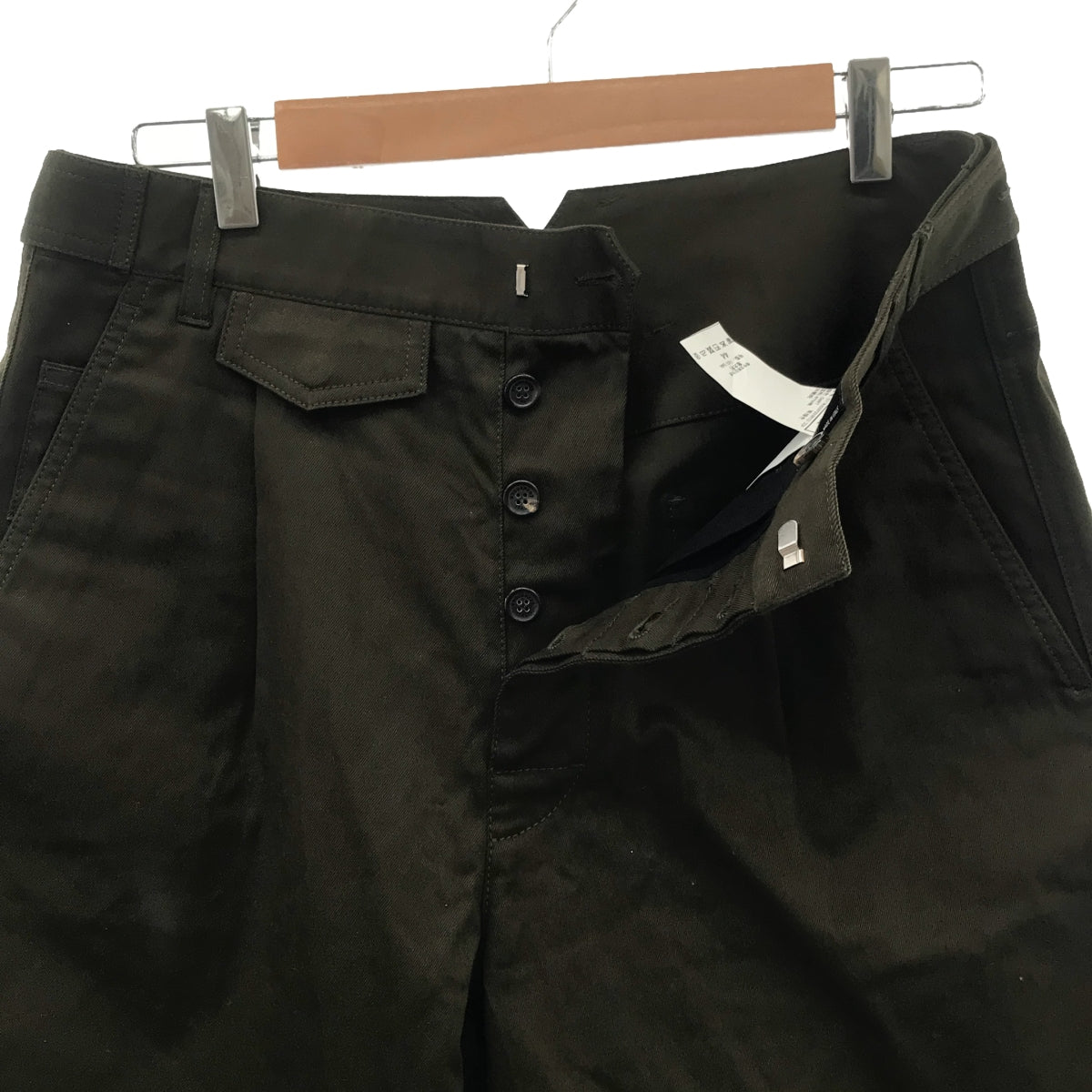 [Good Condition] DSQUARED2 / Dsquared | 2020SS | Double Adjuster Military Shorts | 44 | Olive | Men's