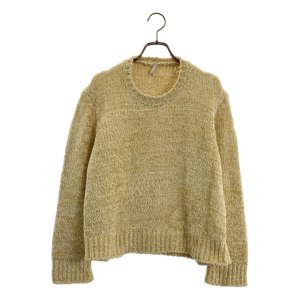 Boboutic / Bobtic | 실크 코튼 크루넥 니트 스웨터 | XS | 여성