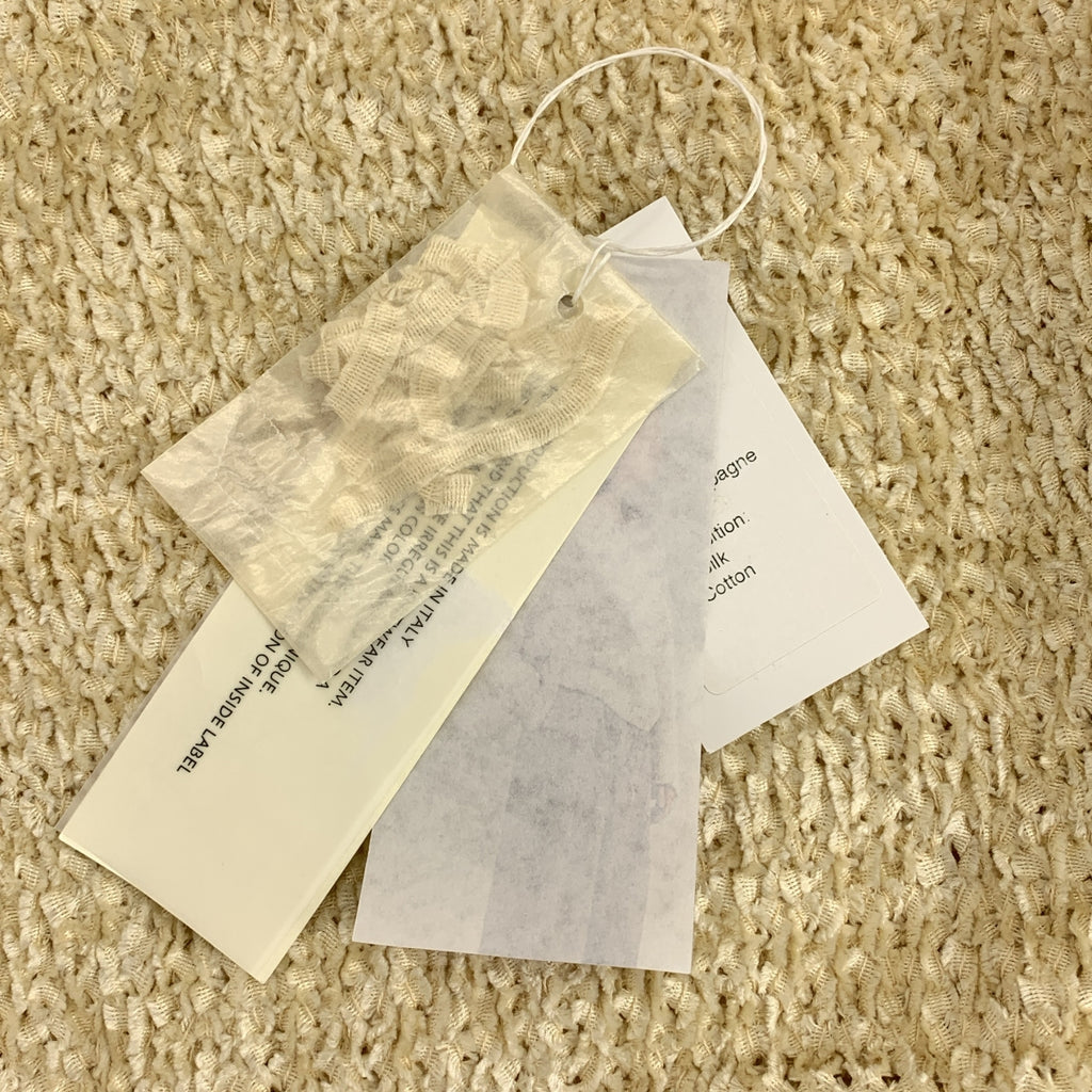 Boboutic / Bobtic | 실크 코튼 크루넥 니트 스웨터 | XS | 여성