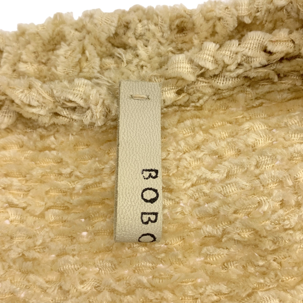 Boboutic / Bobtic | 실크 코튼 크루넥 니트 스웨터 | XS | 여성