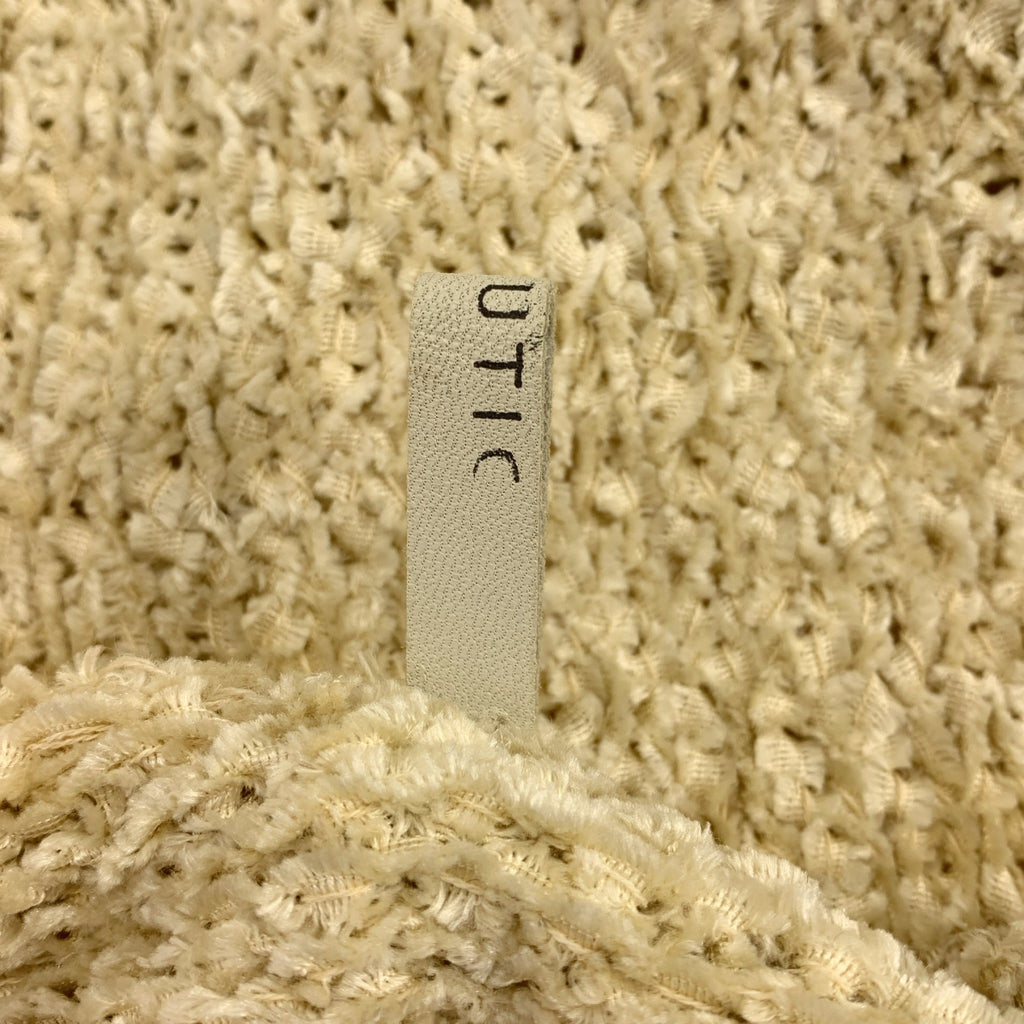 Boboutic / Bobtic | 실크 코튼 크루넥 니트 스웨터 | XS | 여성