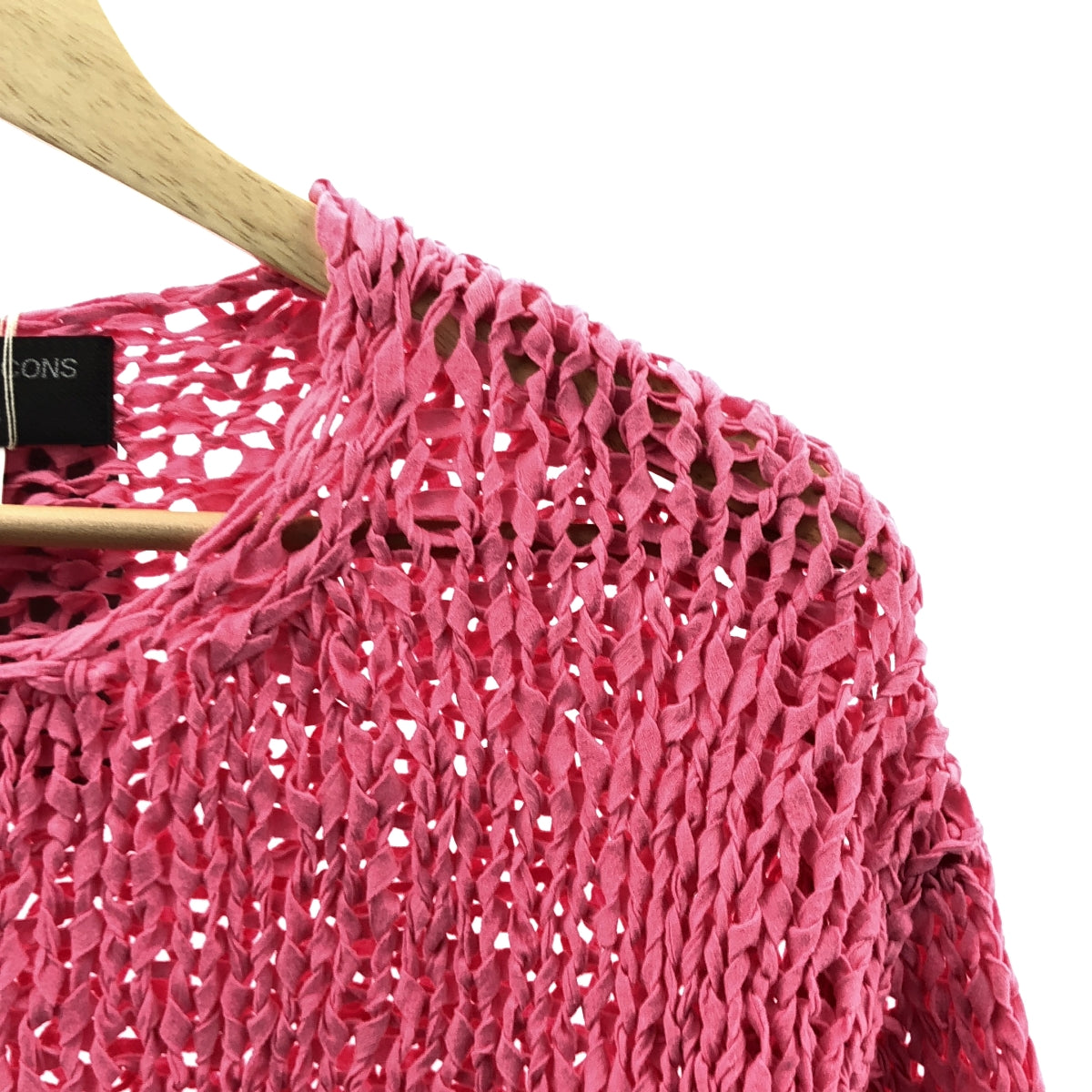 [新品] COMME des GARÇONS HOMME PLUS | 2025SS / AD2024 | 棉質細紗針織衫 | M碼 | 粉紅色 | 男款